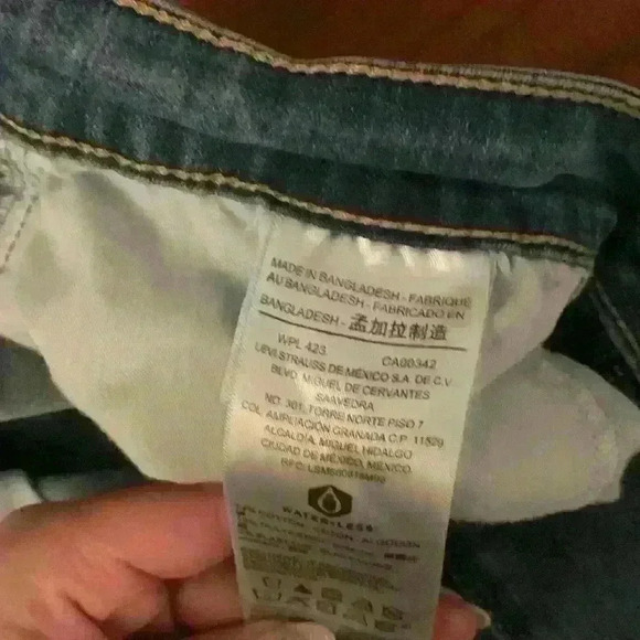 Levi’s DENIZEN woman’s straight leg jeans - Picture 6 of 7